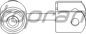 Тяга / стойка стабилизатора TOPRAN 109 985