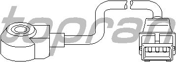 Датчик детонации TOPRAN 110 464