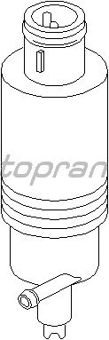 Насос омывателя TOPRAN 103 773