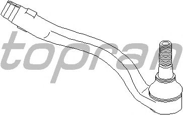 Наконечник рулевой тяги TOPRAN 401 363