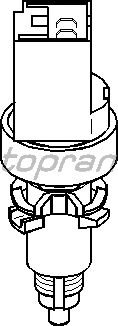 Выключатель фонаря сигнала торможения TOPRAN 721 097