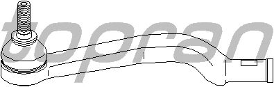 Наконечник рулевой тяги TOPRAN 700 539