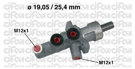 Главный тормозной цилиндр CIFAM 202-624