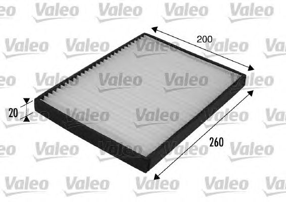 Фильтр салона VALEO 698707