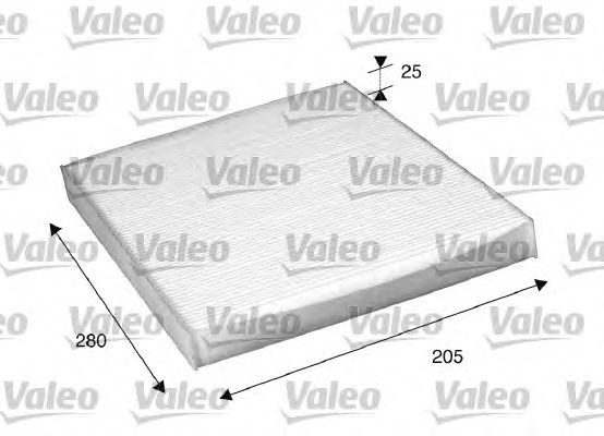 Фильтр салона VALEO 698885