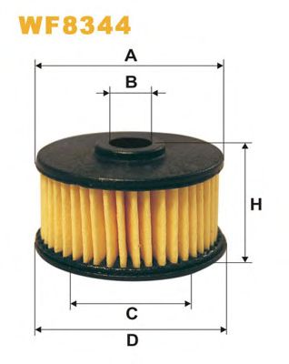 Топливный фильтр WIX FILTERS WF8344