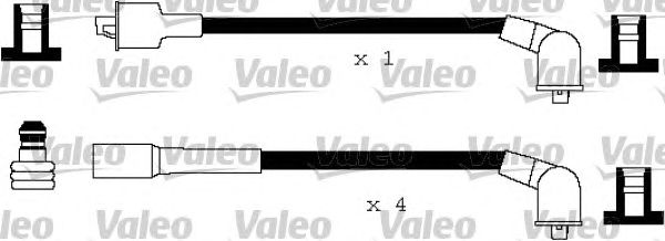Комплект высоковольтных проводов VALEO 346122