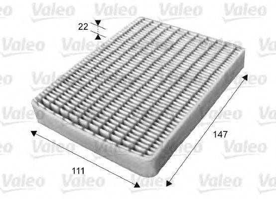 Фильтр салона VALEO 715656