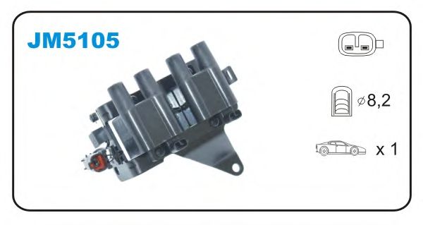 Катушка зажигания JANMOR JM5105