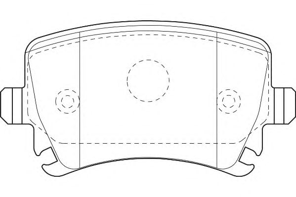 Тормозные колодки WAGNER WBP23914A