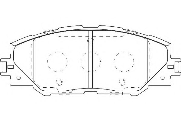 Тормозные колодки WAGNER WBP24337A