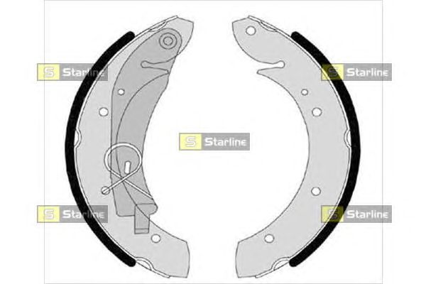 Тормозные колодки STARLINE BC 07420