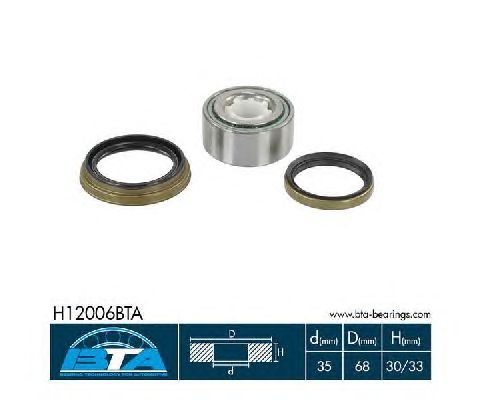 Ступичный подшипник BTA H12006BTA