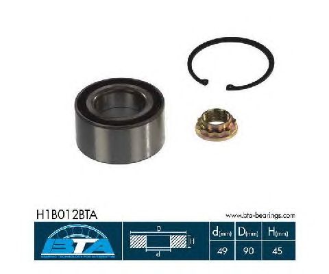 Ступичный подшипник BTA H1B012BTA