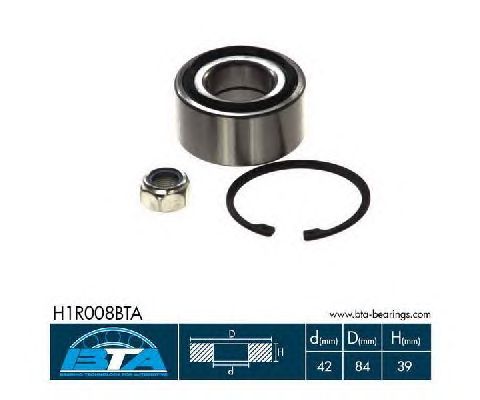 Ступичный подшипник BTA H1R008BTA