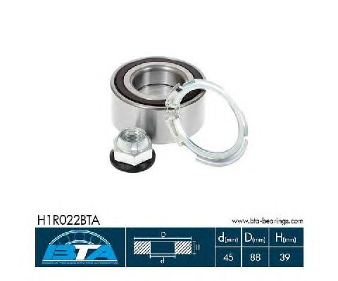 Ступичный подшипник BTA H1R022BTA