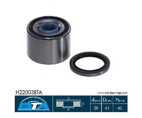 Ступичный подшипник BTA H22003BTA