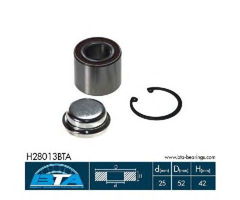 Підшипник маточини BTA H28013BTA