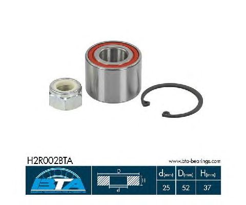 Ступичный подшипник BTA H2R002BTA