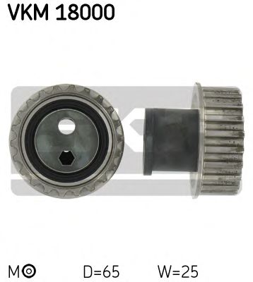 Натяжной ролик ремня ГРМ SKF VKM 18000