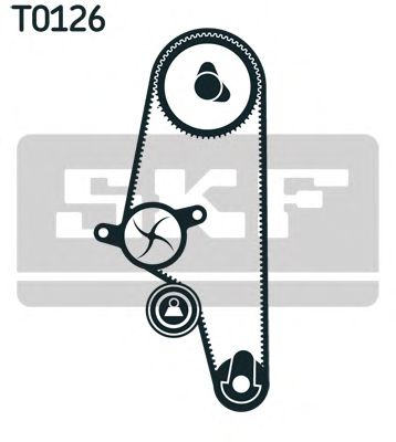 Помпа + комплект ГРМ SKF VKMC 01106-2