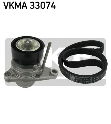 Комплект поликлинового ремня SKF VKMA 33074