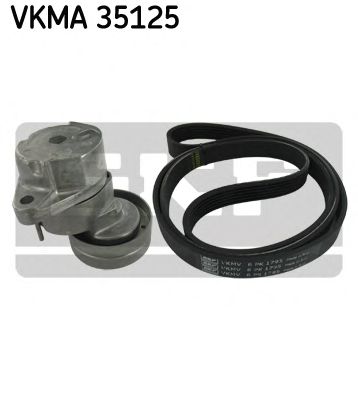 Комплект поликлинового ремня SKF VKMA 35125