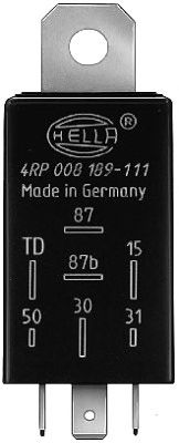 Реле топливного насоса HELLA 4RP 008 189-111