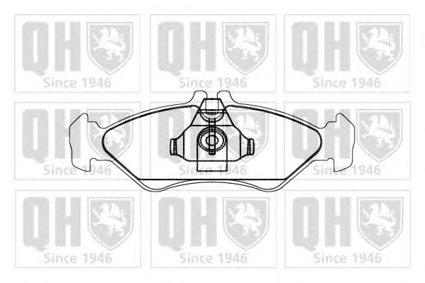Тормозные колодки QUINTON HAZELL BP868