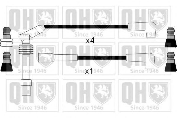 Комплект высоковольтных проводов QUINTON HAZELL XC715 CI