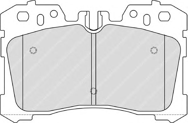 Тормозные колодки FERODO FDB4277
