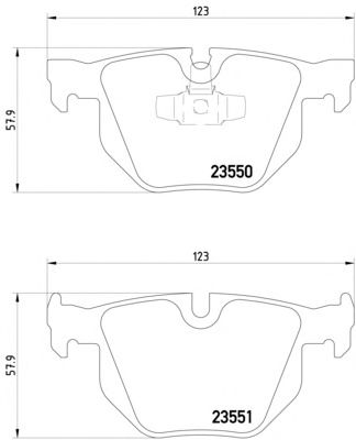 Тормозные колодки MINTEX MDB2717