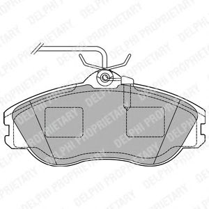 Тормозные колодки DELPHI LP1454