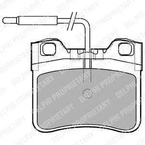 Тормозные колодки DELPHI LP994