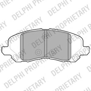 Тормозные колодки DELPHI LP2038
