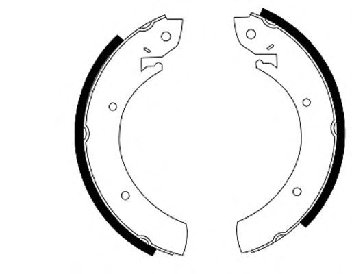 Тормозные колодки HELLA 8DB 355 000-551