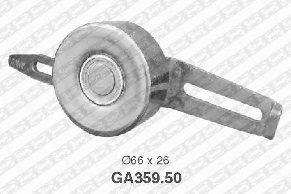 Натяжной ролик поликлинового ремня SNR GA359.50