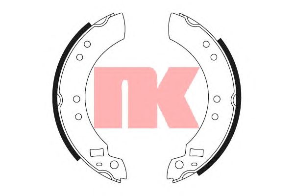 Тормозные колодки NK 2799280