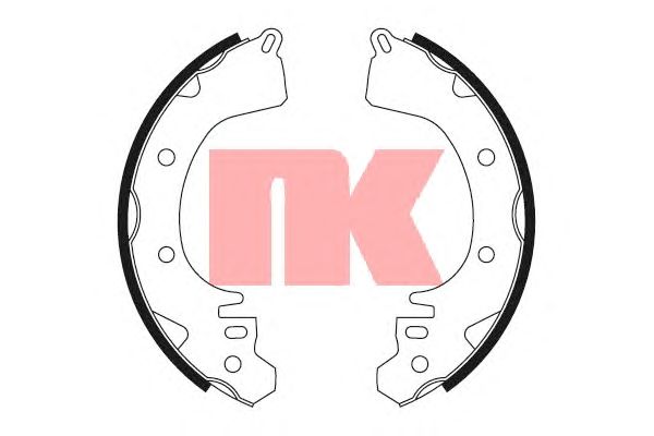Тормозные колодки NK 2730422