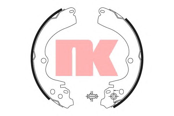 Тормозные колодки NK 2744551