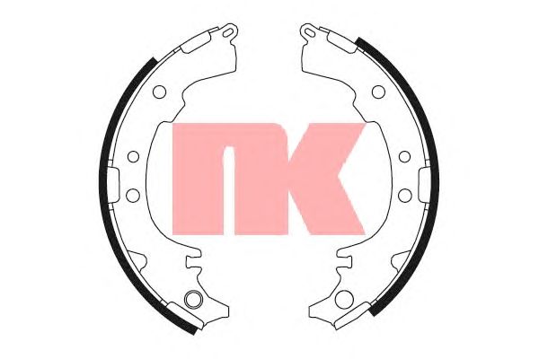 Тормозные колодки NK 2745601