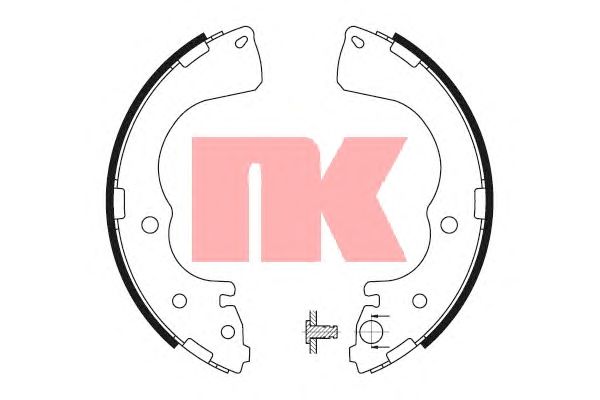 Тормозные колодки NK 2732661