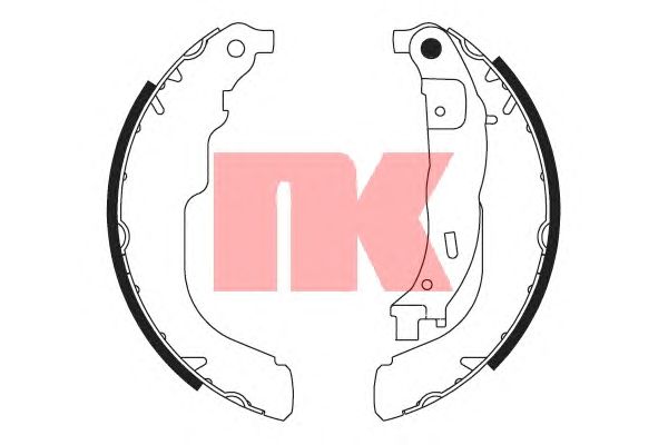 Тормозные колодки NK 2737741