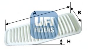 Воздушный фильтр UFI 30.338.00