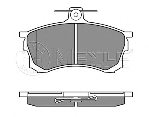 Тормозные колодки MEYLE 025 230 8015