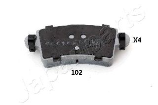Тормозные колодки JAPANPARTS PP-102AF