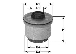 Паливний фільтр CLEAN FILTERS MG1667