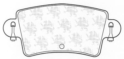 Тормозные колодки QH International BP1326
