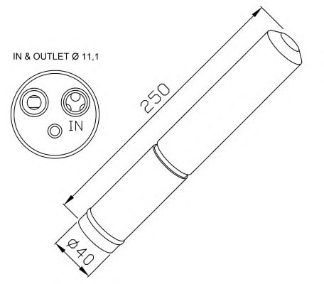 Осушитель кондиционера NRF 33295