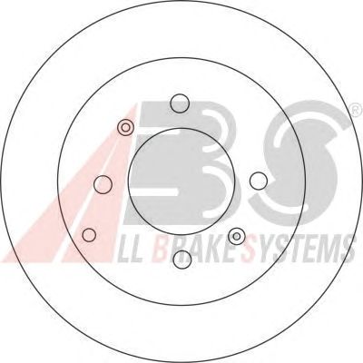 Тормозной диск A.B.S. 17207